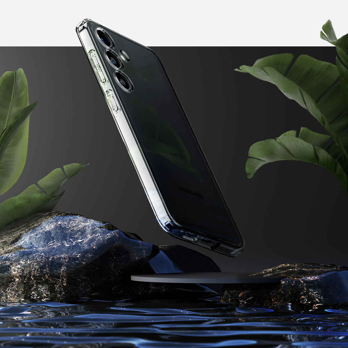 Etui Spigen Liquid Crystal do Galaxy S24, przezroczyste